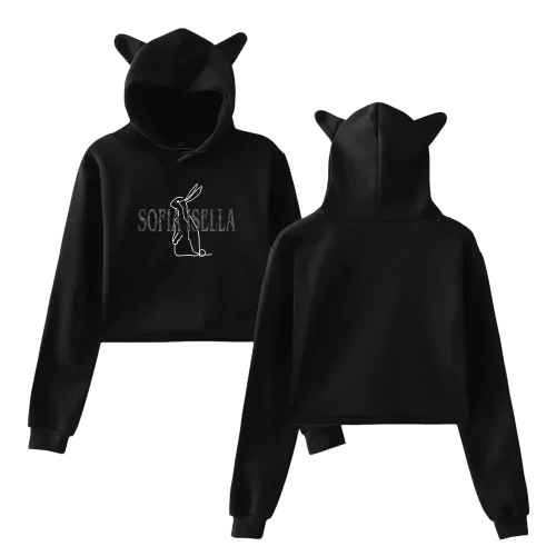 Sofia Isella Cropped Hoodie #4