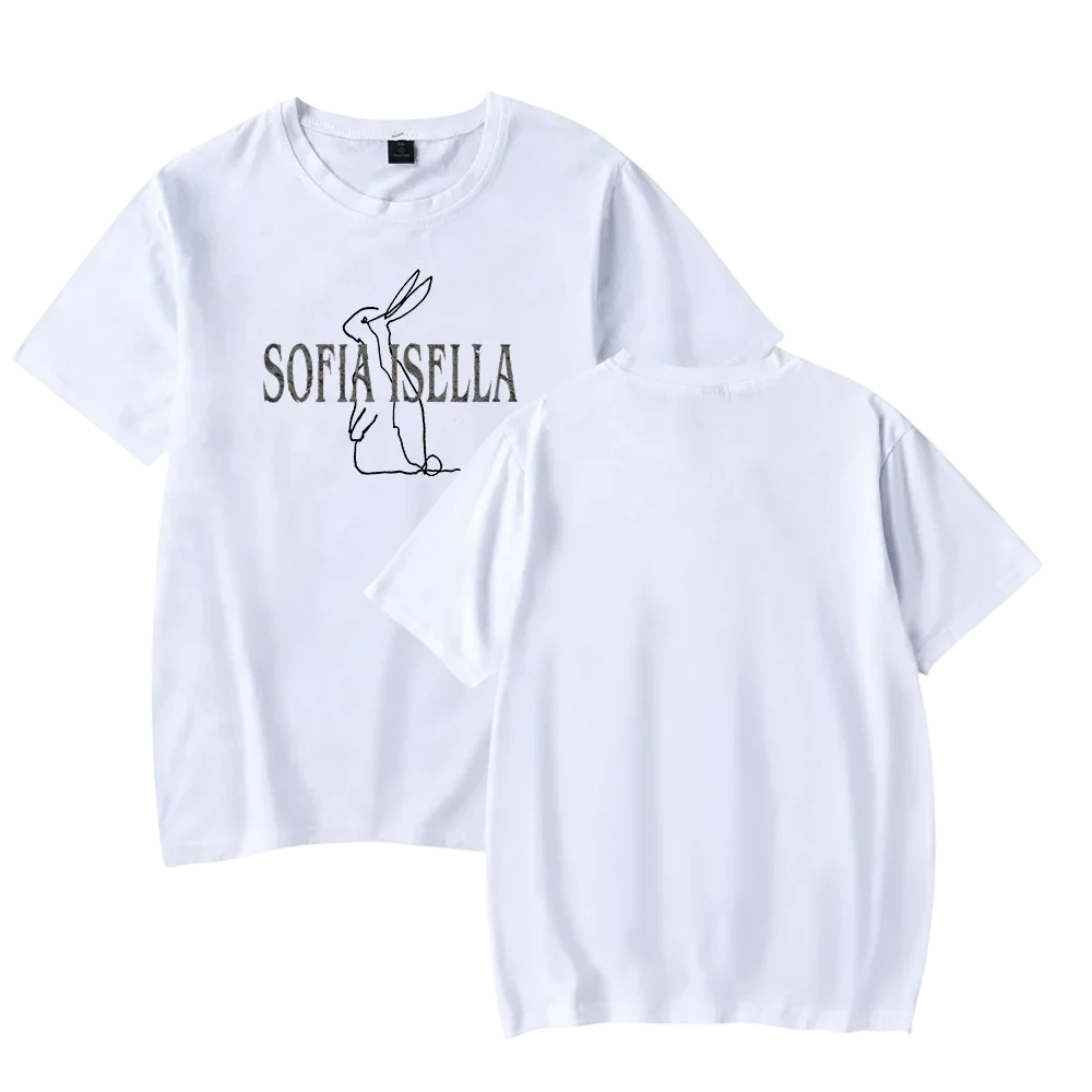 Sofia Isella T-Shirt where fandom imagery is visible
