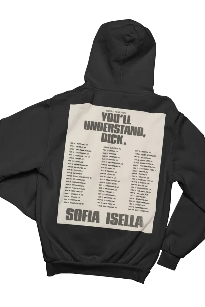You'll Understand Fall 2025 Tour hoodie